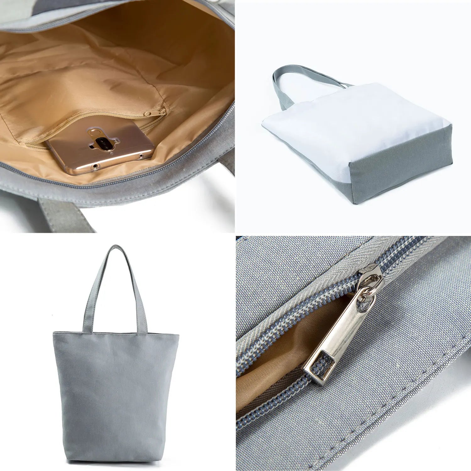 Customizable Cute West Dog Handbags For Women Groceries Pug Retriever Shopping Bags Foldable Animal Large Capacity Shoulder Bag