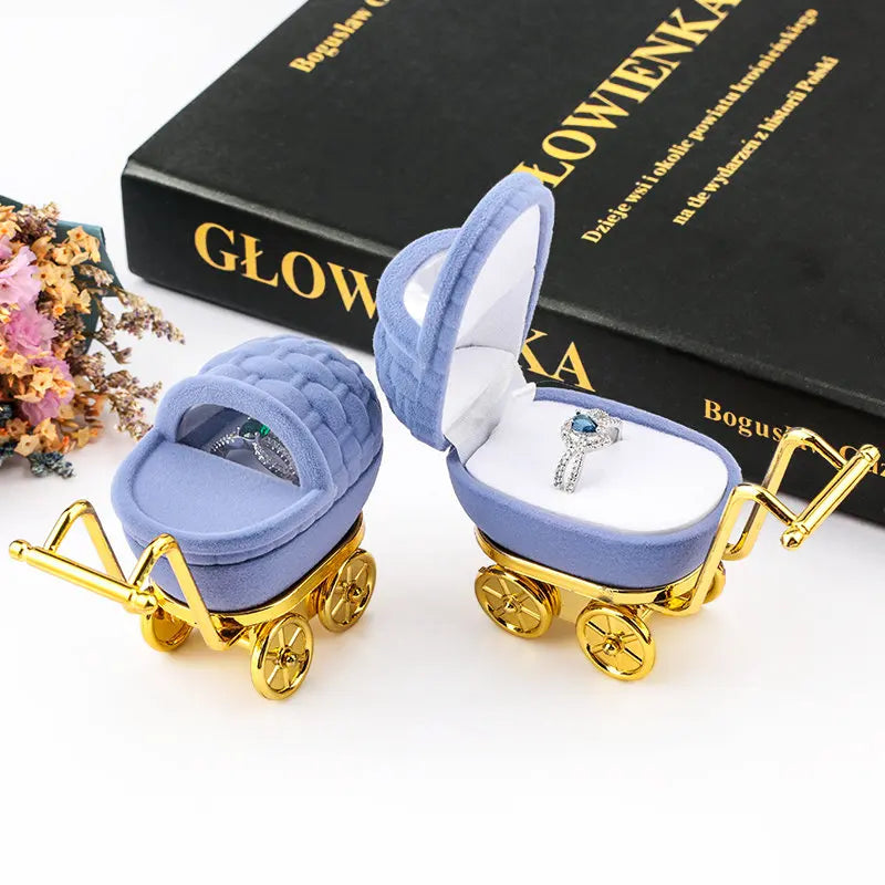 1 Piece Lovely Velvet Jewelry Box Container Wedding Ring Box for Earrings Necklace Bracelet Display Gift Box Holder 16 Styles