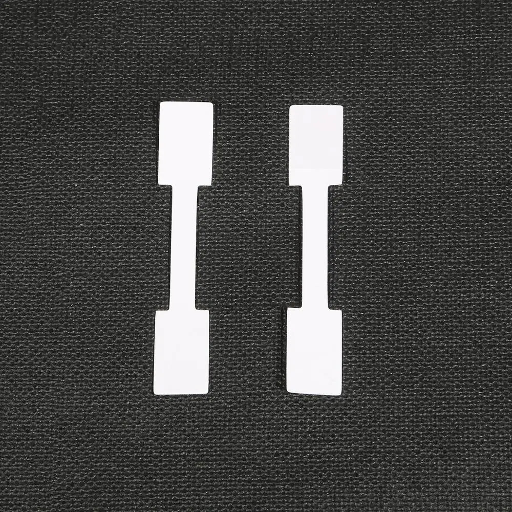 100 Pieces White Blank Price Tag Square Round Heads Paper Labels Sticker For Ring Necklace Bracelet Jewelry Display Retail Store