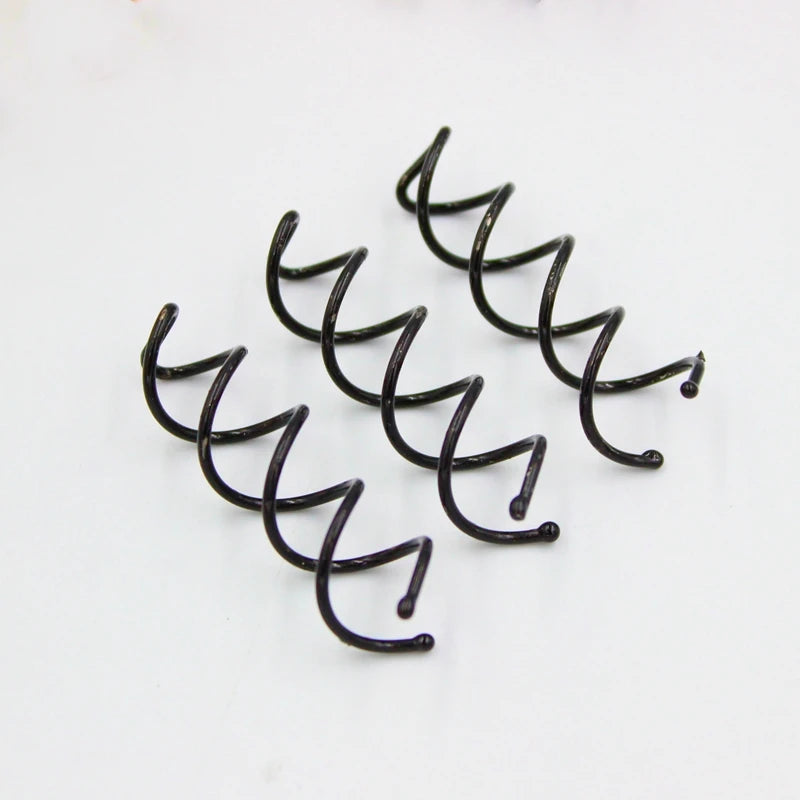 10pc/lot Hair Fairy Spiral Bobby Pin Clips Twist Barrette Hairpin Ornaments Fork Bridal Headwear Sunmmer Accessories Ladies Girl