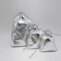 100pcs Jewelry Pouch Jewellery Bag Silver/Gold Velvet Bag Drawstring Jewelry Packaging Bags Organza Jewelry Bags 7x9 9x12 13x18