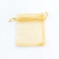 50pcs/lot (4 Size) Organza Gift Bag Jewelry Packaging Bag Wedding Party Goodie Packing Favors Cake Pouches Drawable Bags Present