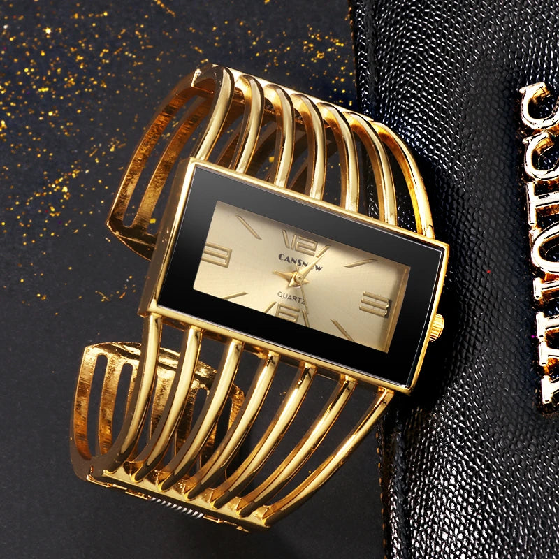 Female Bracelet Watch Luxury Rectangle Dial Bangle Watches Womens Fashion Rose Gold Silver Dress Clock Ladies Wristwatch Relojes