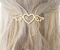 2019 Korean Fashion New Hair Accessories Gold Love Cupid Wings Ladies Hairpin Manufacturers Wholesale Sales Bride Crown