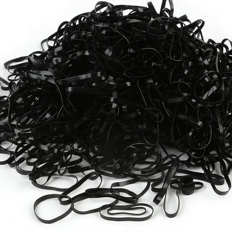 2018 New Random Mixed Child Baby Hair Holders Rubber Bands Elastics Girl's Tie Gum Hair Accessories about 500PCS