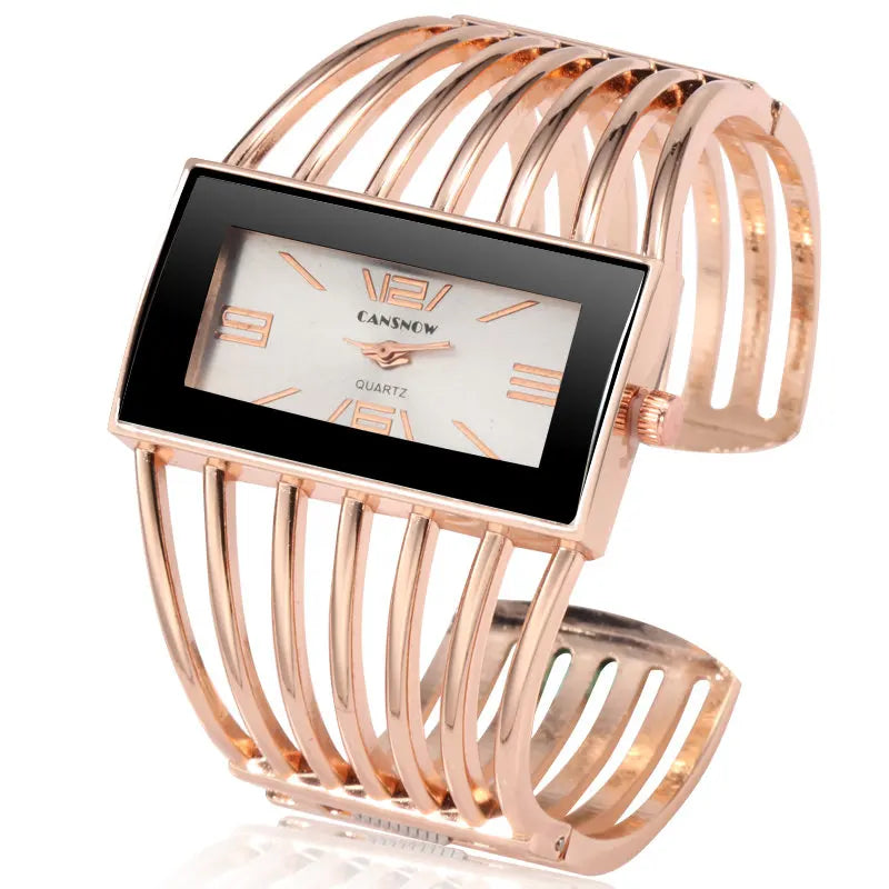 Female Bracelet Watch Luxury Rectangle Dial Bangle Watches Womens Fashion Rose Gold Silver Dress Clock Ladies Wristwatch Relojes