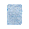 50Pcs/Lot Drawstring Natural Burlap Bag Jute Gift Bags Multi Size Jewelry Packaging Wedding Bags with Candy Bag Can Custom Logo