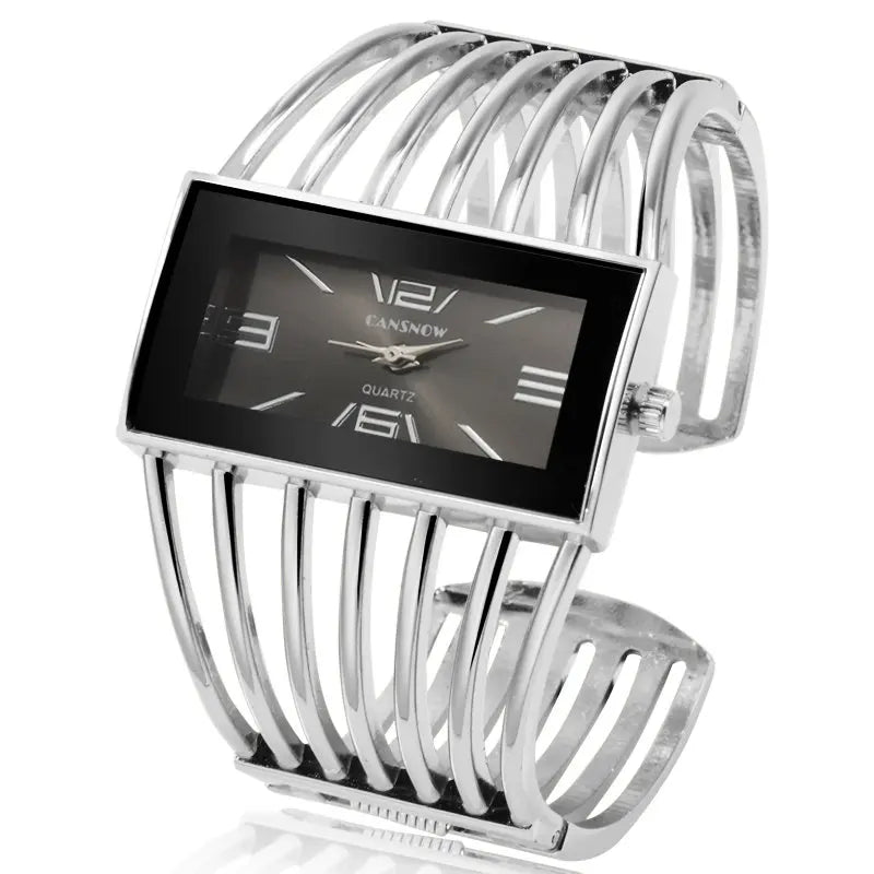 Female Bracelet Watch Luxury Rectangle Dial Bangle Watches Womens Fashion Rose Gold Silver Dress Clock Ladies Wristwatch Relojes