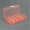 10 Slots ( Adjustable) Plastic Jewelry Box Storage Case Craft Jewelry Organizer Beads Diy Jewelry Making joyero organizador Z28