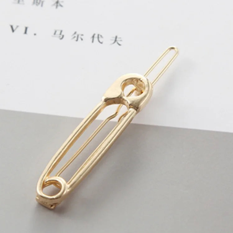2019 New Fashion Exquisite Jewelry Hair Clip Metal Pin Shape Hair Ornaments Decorated Frog Clip For Ladies New Product Launch