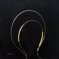 AINAMEISI New Gold Plate Crown Design Headband Wedding Hair Accessories HairBands Tiara Crown Bridal Jewelry For Women