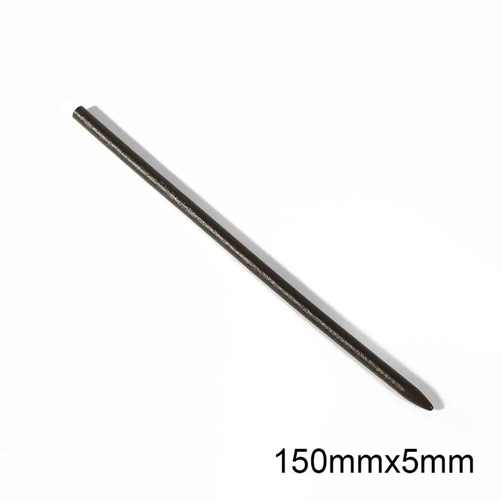 1pcs 18/15cm Classical Wooden Hair Stick Dark Brown Blank Base Hair Stick For DIY Hairpin Headwear Jewelry Hair Accessories