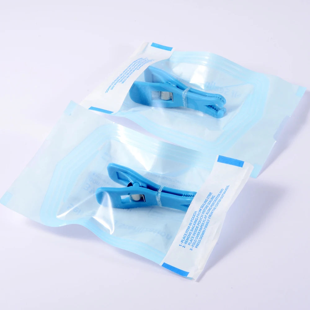 200pcs/Box Self Sealing Sterilization Pouch Bags  Dentistry Medical Grade Disposable Paper+CPP/PET Film Odontologia Supplies
