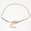 Fashion 304 Stainless Steel Anklet Gold Color Chain Anklet For Women Foot Bracelets Leg Chain Jewelry Accessories Gifts ,1 Piece