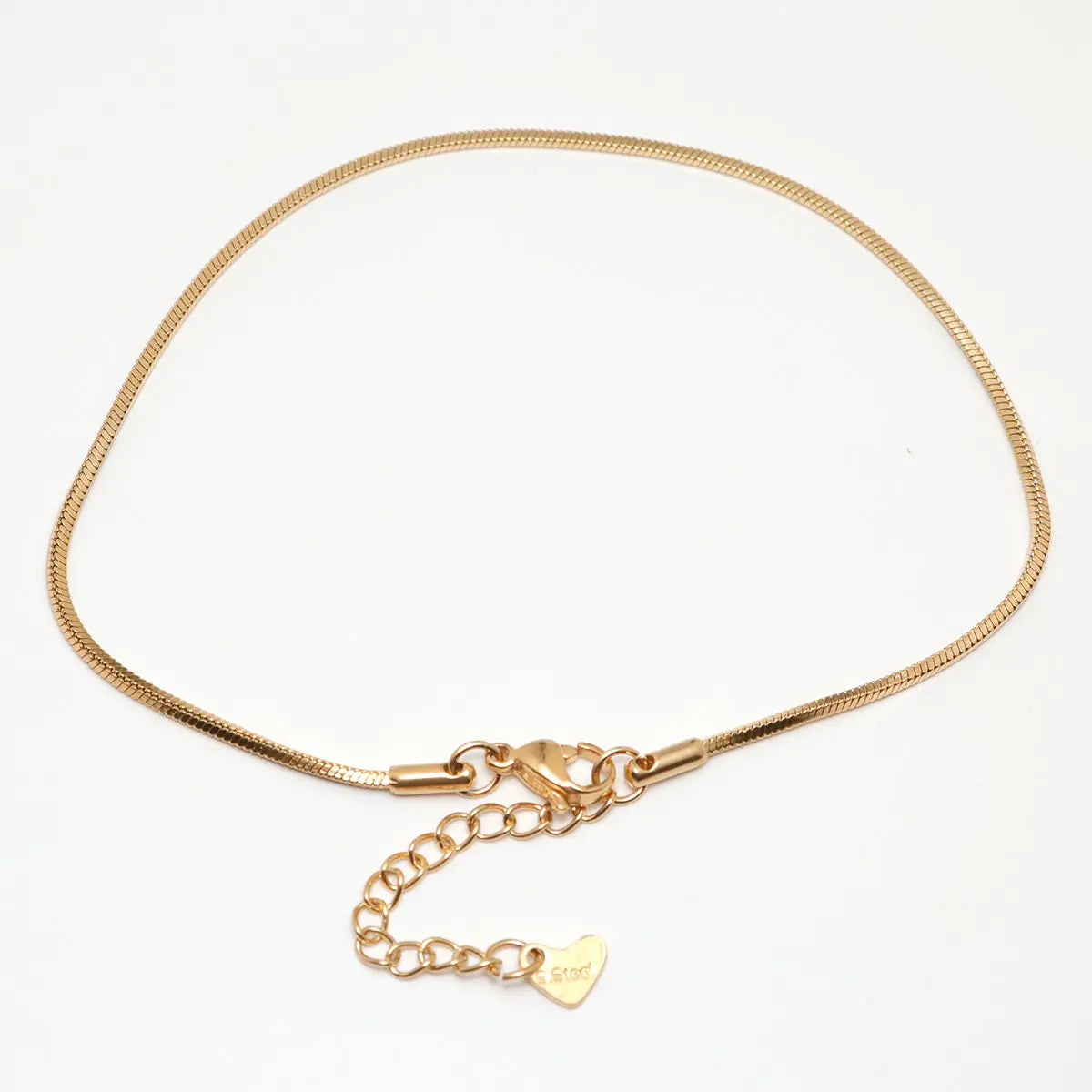 Fashion 304 Stainless Steel Anklet Gold Color Chain Anklet For Women Foot Bracelets Leg Chain Jewelry Accessories Gifts ,1 Piece