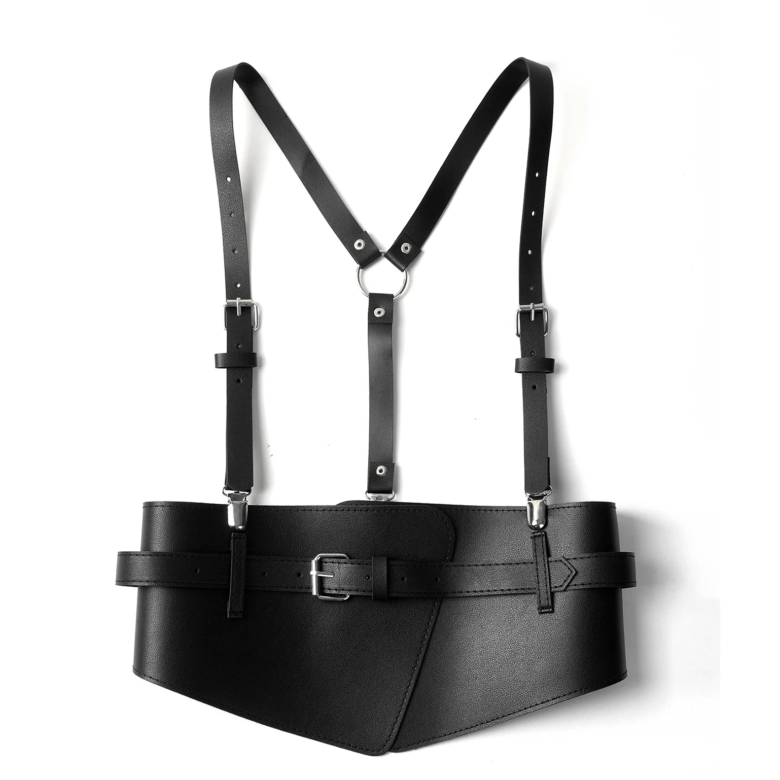 Fashionable Women's Strap Shoulder Belts For Lady Waistband Suspender Decorative Skirt Goth Adjustable For Shirt Dress Overcoat