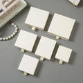 10pcs Paper Jewelry Gift Box For Ring Earrings Pendant Necklace Bracelet Stud Organizer Wedding Favors Jewellery Packaging Sack
