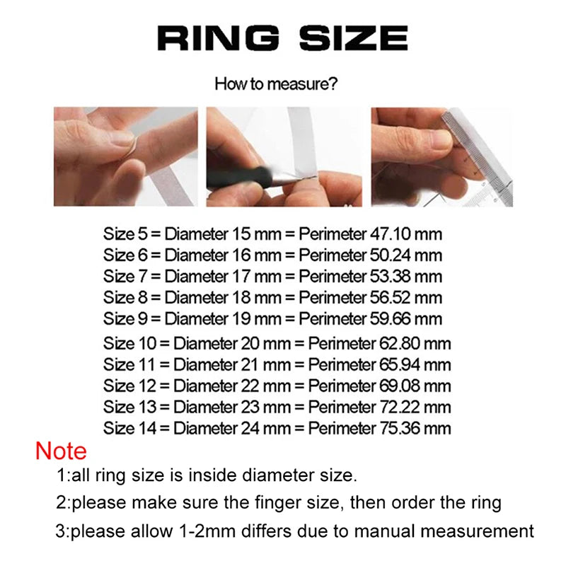 Letdiffery 8mm Smooth Men Rings Simple Stainless Steel Women Couple Jewelry Birthday Gifts