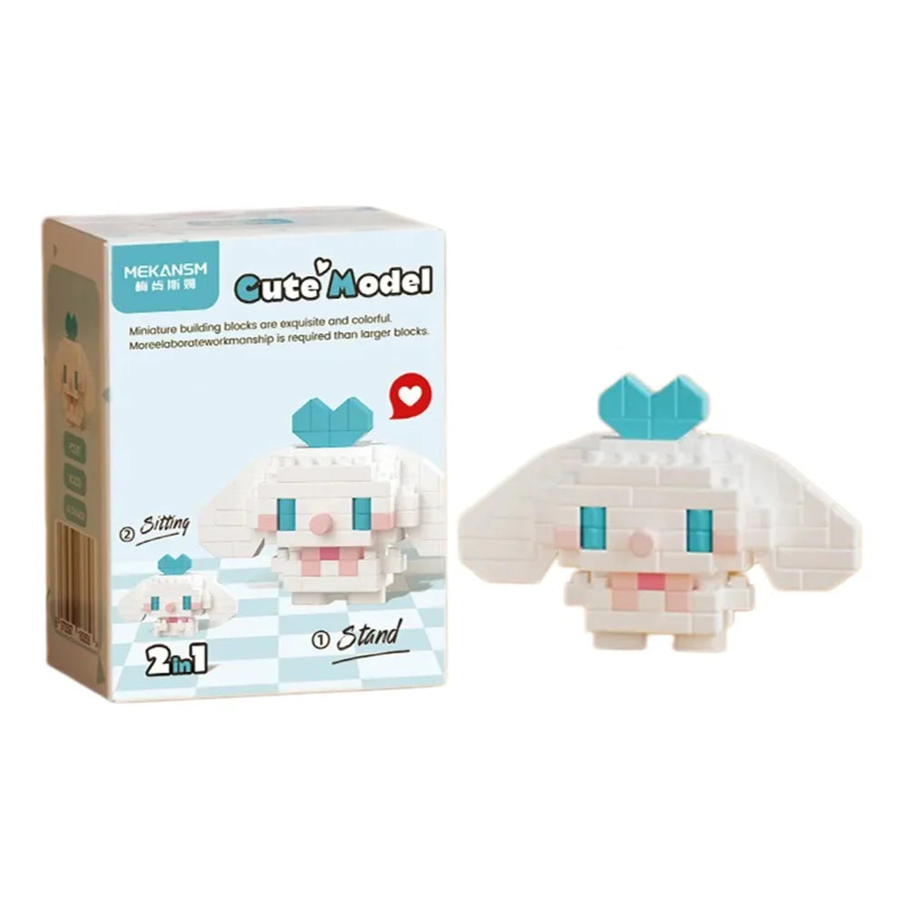 Sanrio Hello Kitty Building Blocks – Kuromi, My Melody & Cinnamoroll