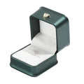 Jewelry Ring Box Engagement Ring Box Soft Velvet Lined Earring Ring Case Jewelry Organizer Exquisite Jewelry Display Case