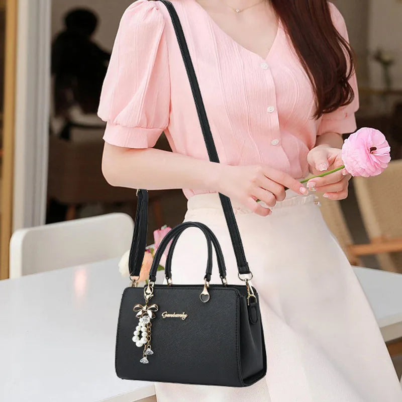 New Women bag Shoulder bag Handbag for women 2026 Crossbody bag pattern PU Portable bucket bag ladies messenger bag