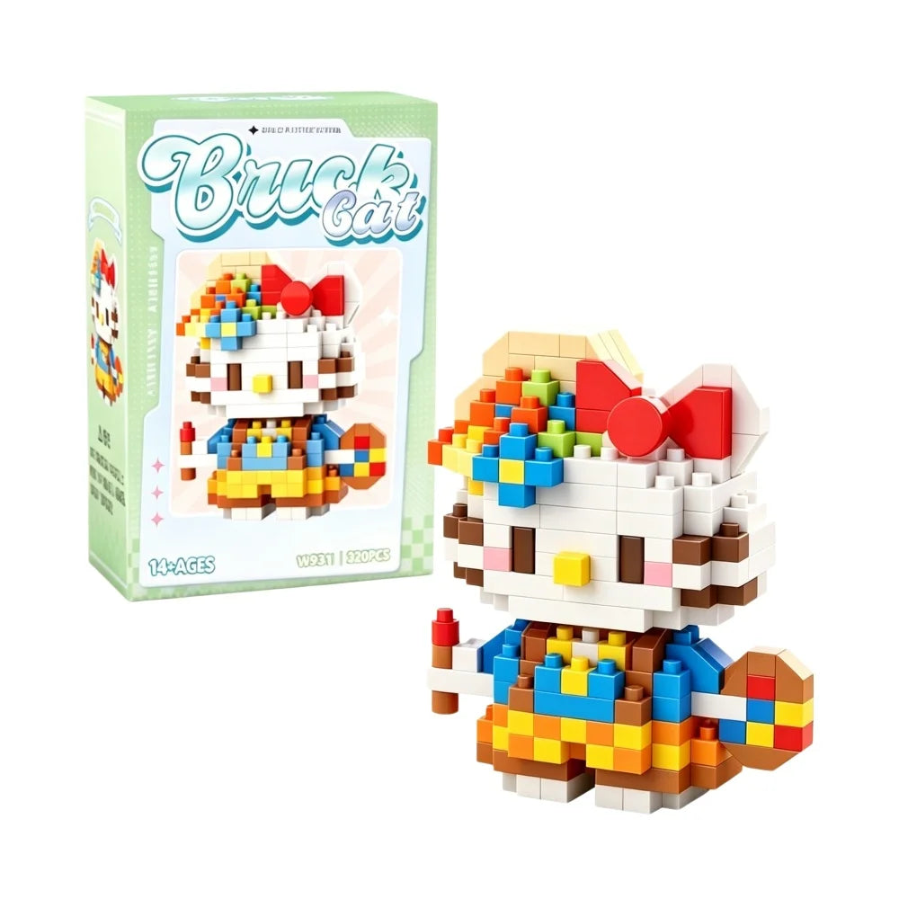 Sanrio Hello Kitty Building Blocks – Kuromi, My Melody & Cinnamoroll