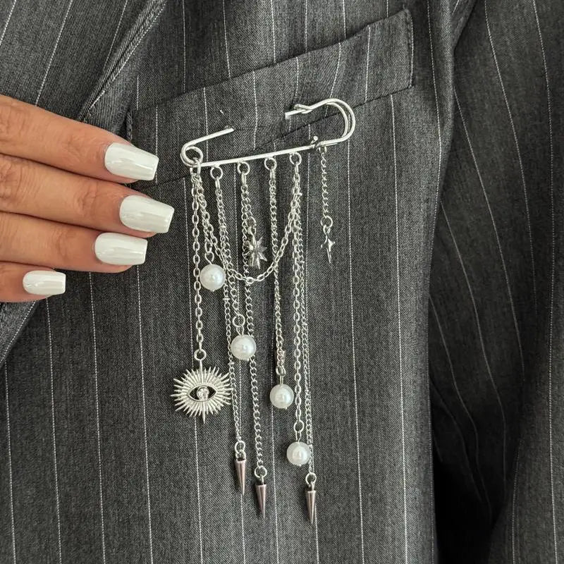 Fashion Tassel Pants Ankle Chain For Women Foot Chains Jeans Jewelry Trouser Leg Decorative Clothing Accessories