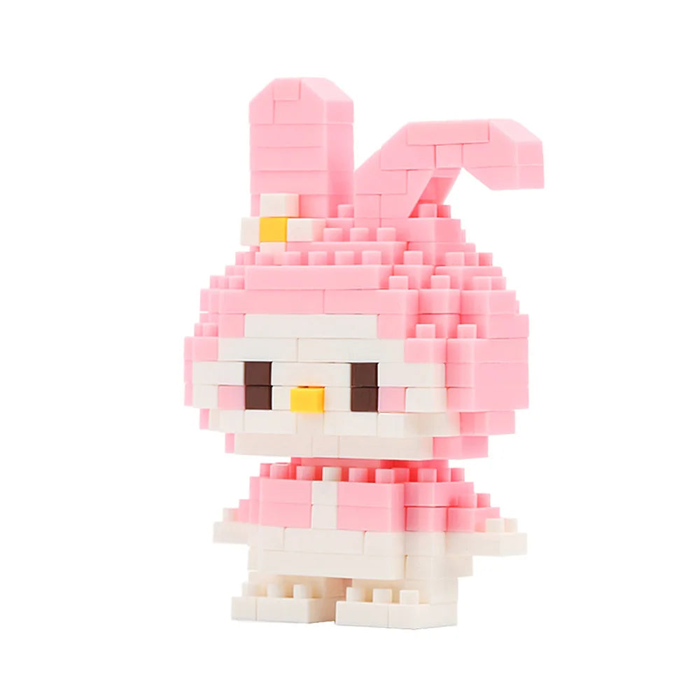 Sanrio Building Blocks – Hello Kitty & Kuromi DIY Figures