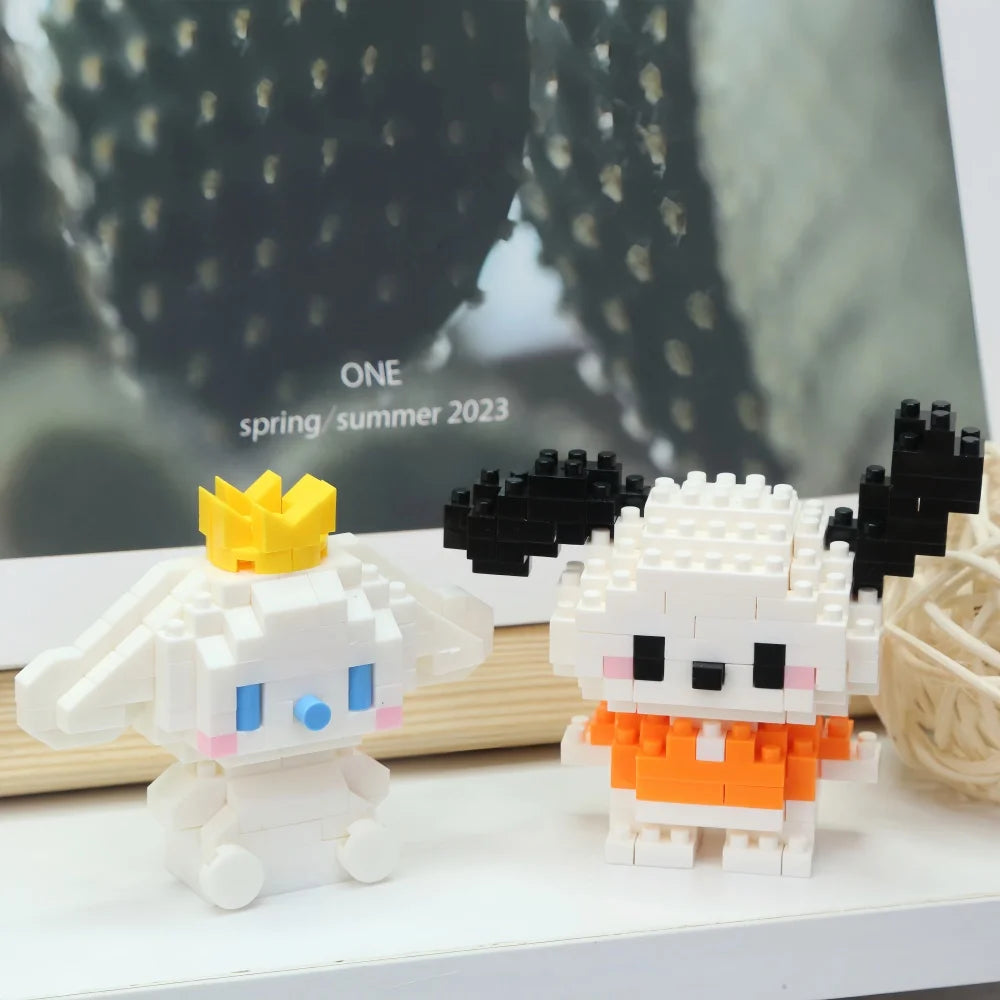 Sanrio Building Blocks – Hello Kitty & Kuromi DIY Figures