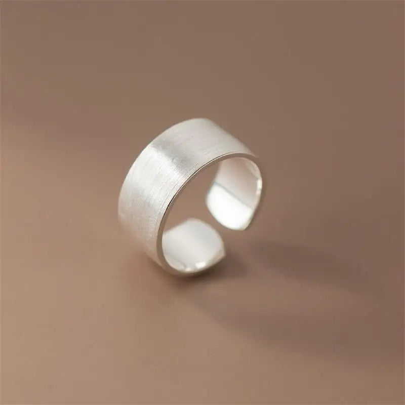 XIYANIKE Simple Wide Open Cuff Finger Rings For Women Girl Korean Fashion Adjustable Jewelry Gift Party кольцо женск