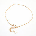 304 Stainless Steel Anklet Gold Color For Women Beach Barefoot Jewelry Leg Chain Anklets Bracelets 23cm(9") long, 1 Piece