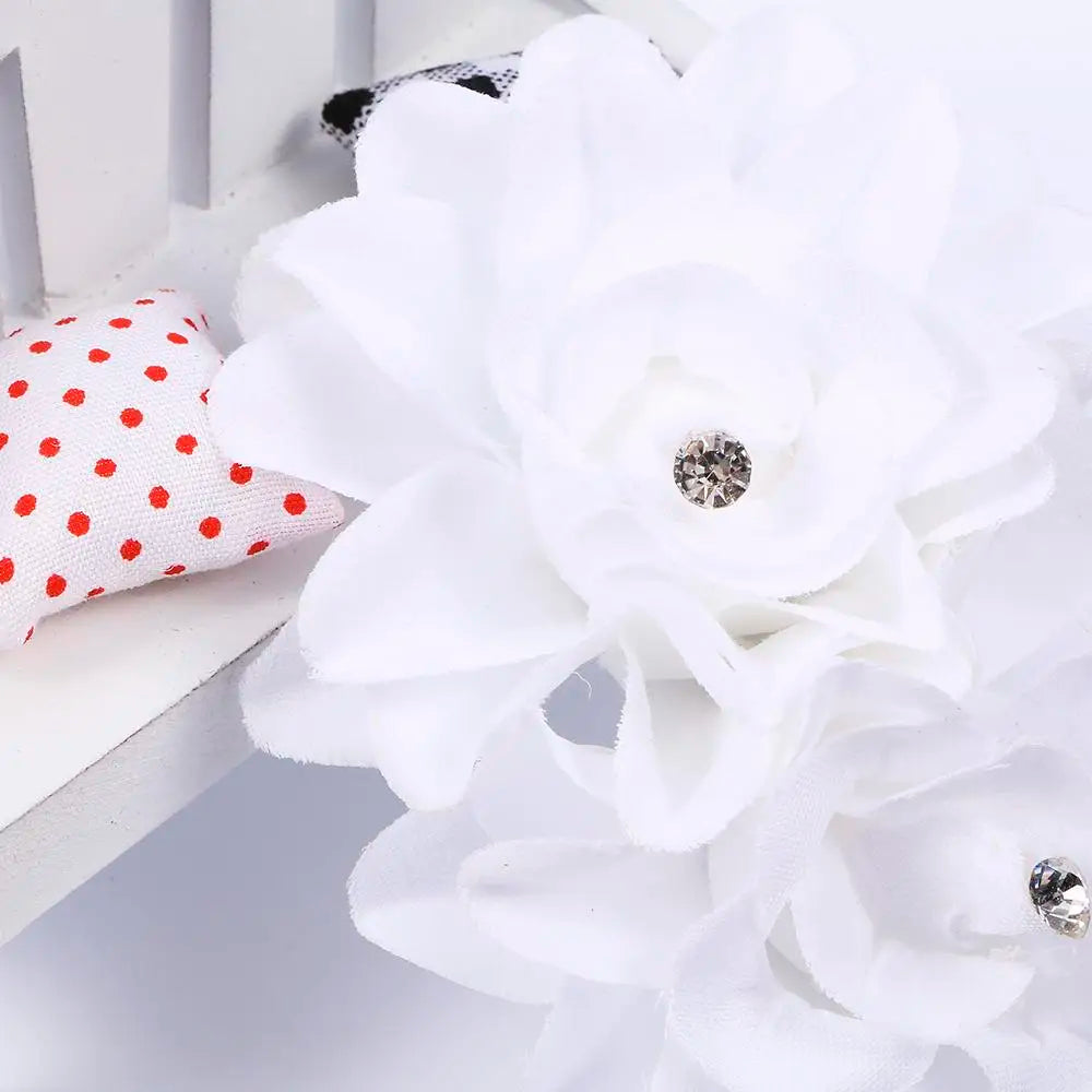 Orchid Flower White Fashion Wedding Summer Hair Clip Hair Accessories