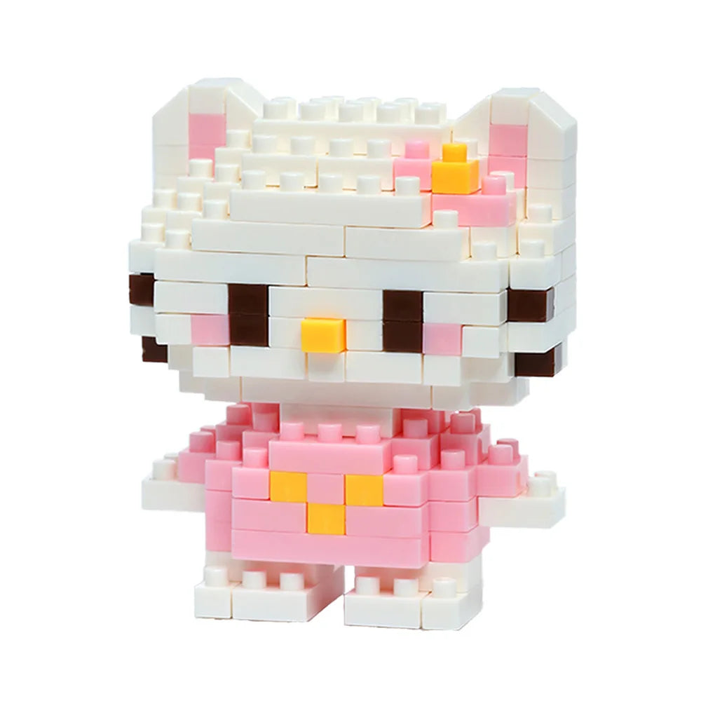 Sanrio Building Blocks – Hello Kitty & Kuromi DIY Figures