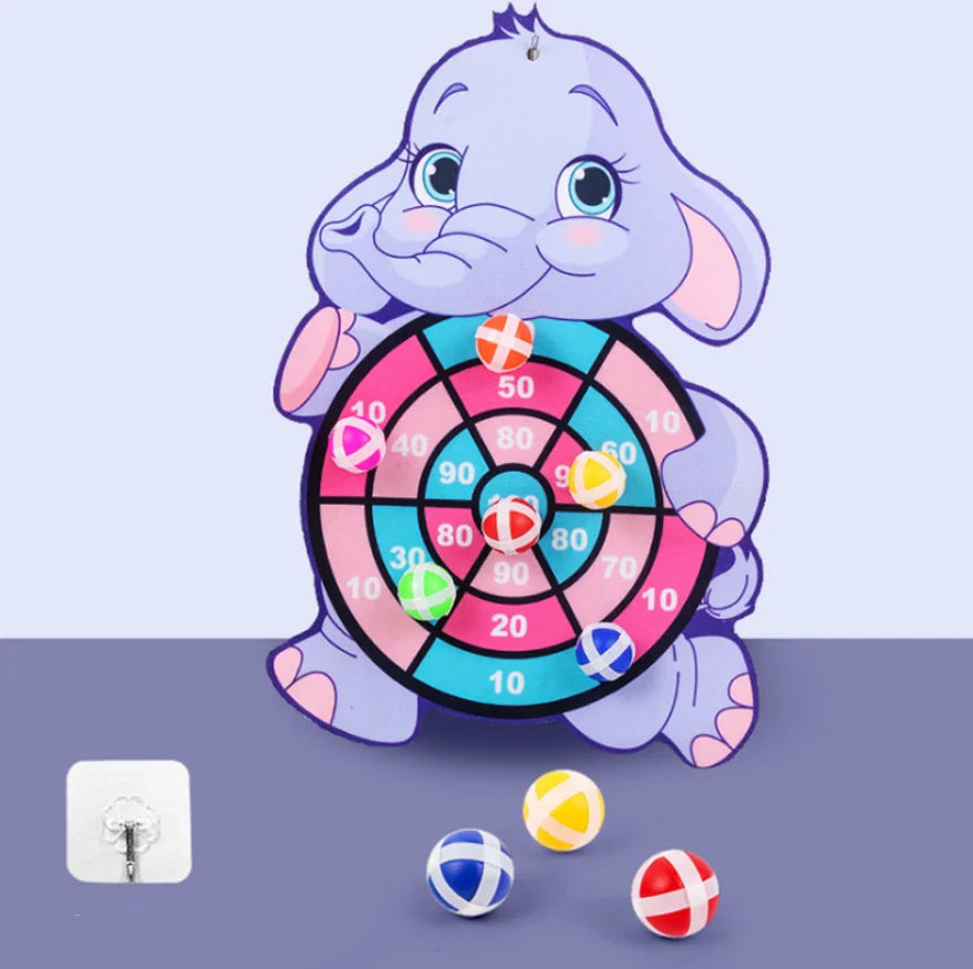 Montessori Animal Dart Board – Fun Educational Toy for Kids 2–4