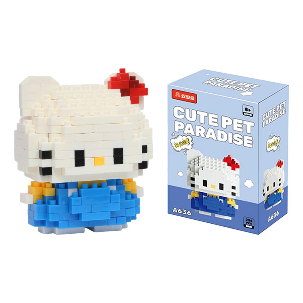 Sanrio Hello Kitty Building Blocks – Kuromi, My Melody & Cinnamoroll