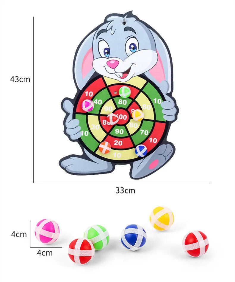 Montessori Animal Dart Board – Fun Educational Toy for Kids 2–4