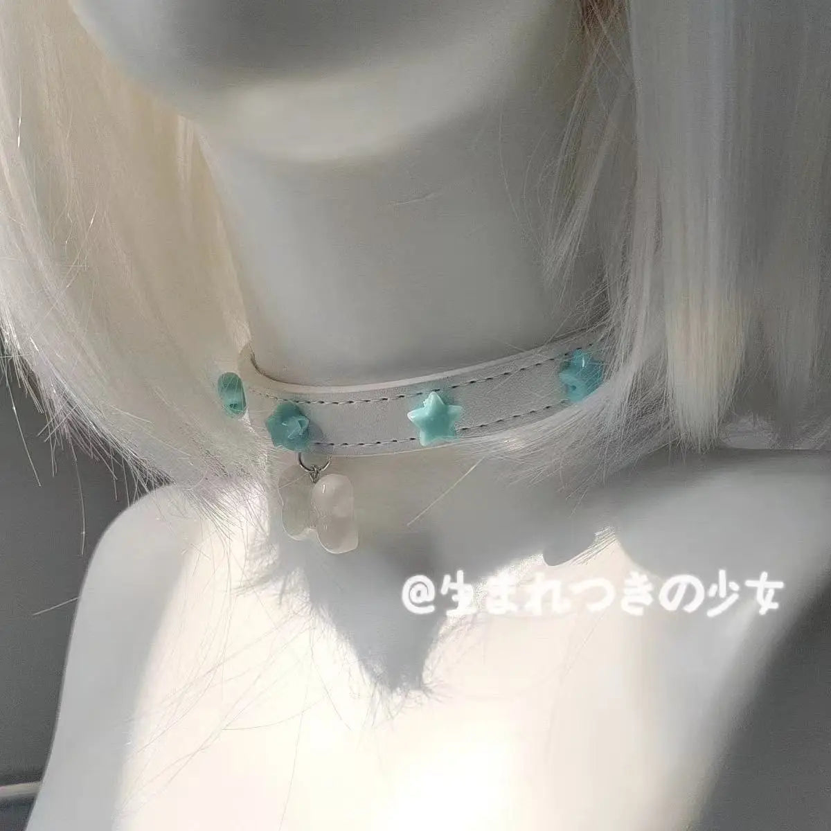 Sweet Cool Cute Bone Collar Couple Personalized Choker Spicy Girl Neck Band Punk Dog Necklace