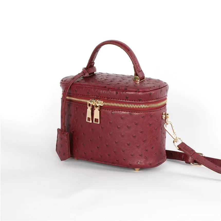 Casual Summer Ostrich Pattern Underarm Women's Crossbody Bag Commute Simple Design Single Shoulder Bag Commuter Tote Bag