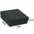 1Pcs Jewelry Packaging Gift Boxes Bags For Ring Necklace Bracelet Earrings Rectangle Cardboard With Sponge Jewelry Storage Box