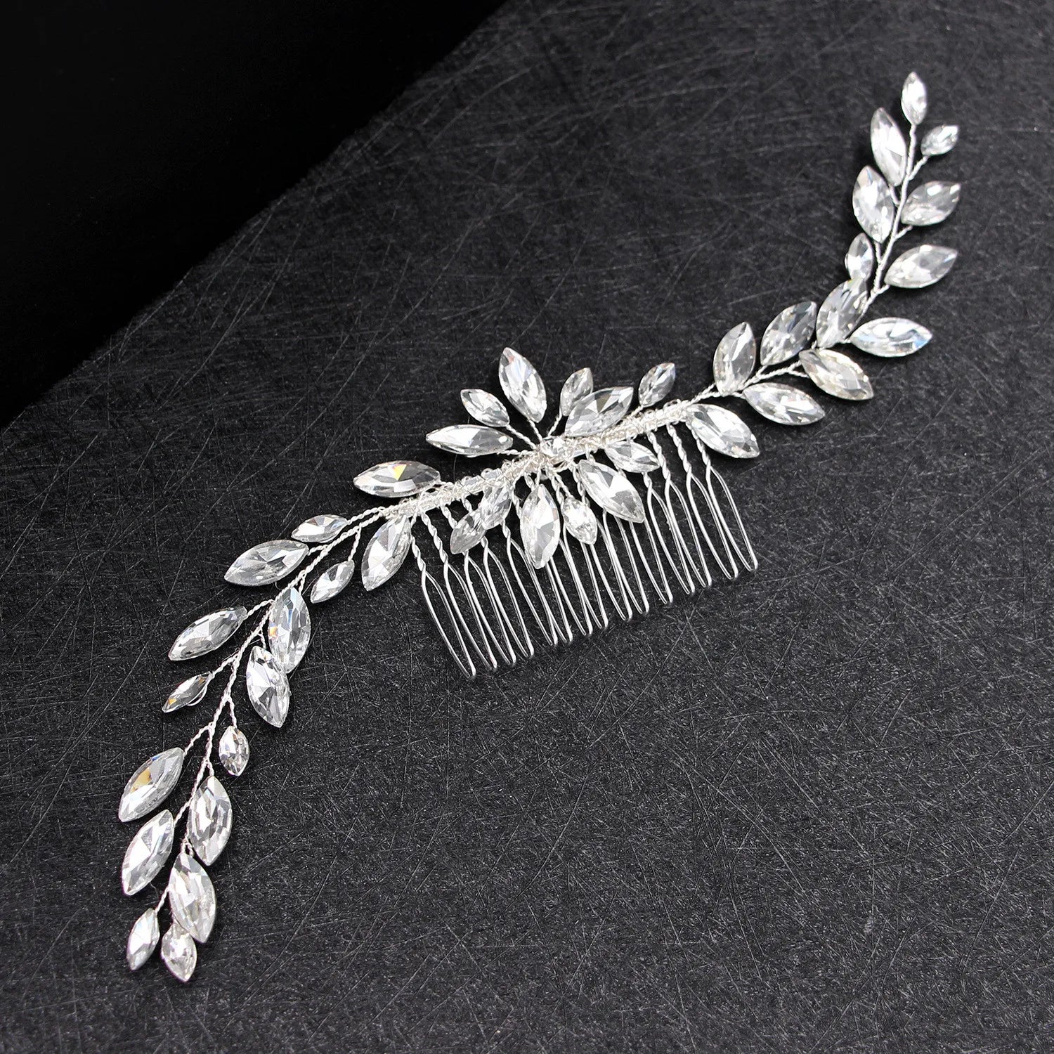 Wedding Comb Head Jewelry Bride Hair Clips Headpiece Crystal Women Tiaras Bridal Hair Accessories Women Hair Ornaments SL