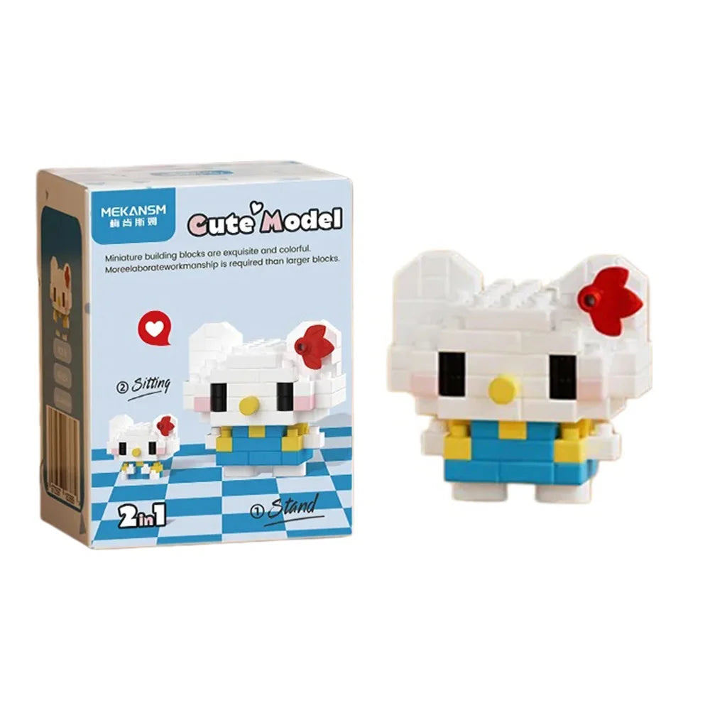 Sanrio Hello Kitty Building Blocks – Kuromi, My Melody & Cinnamoroll