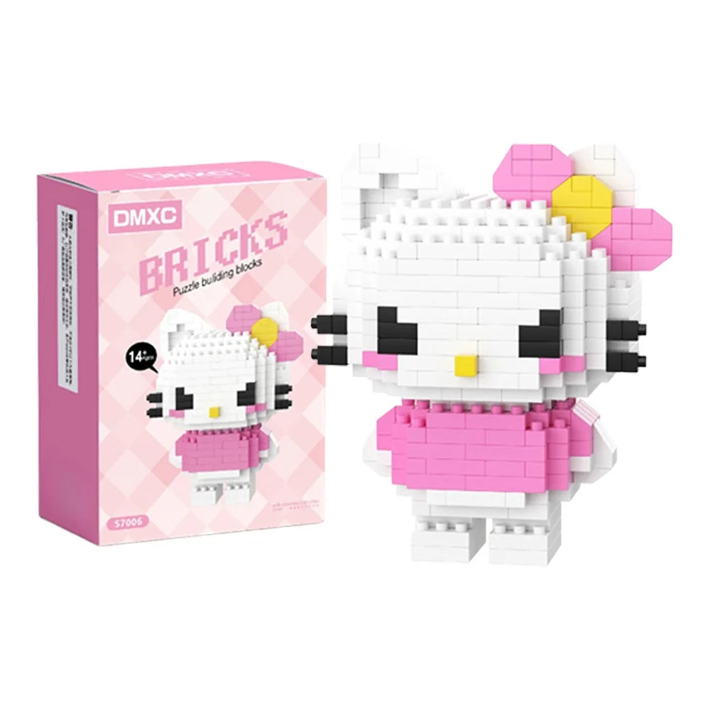 Sanrio Hello Kitty Building Blocks – Kuromi, My Melody & Cinnamoroll