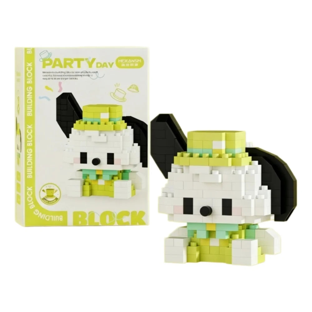 Sanrio Hello Kitty Building Blocks – Kuromi, My Melody & Cinnamoroll
