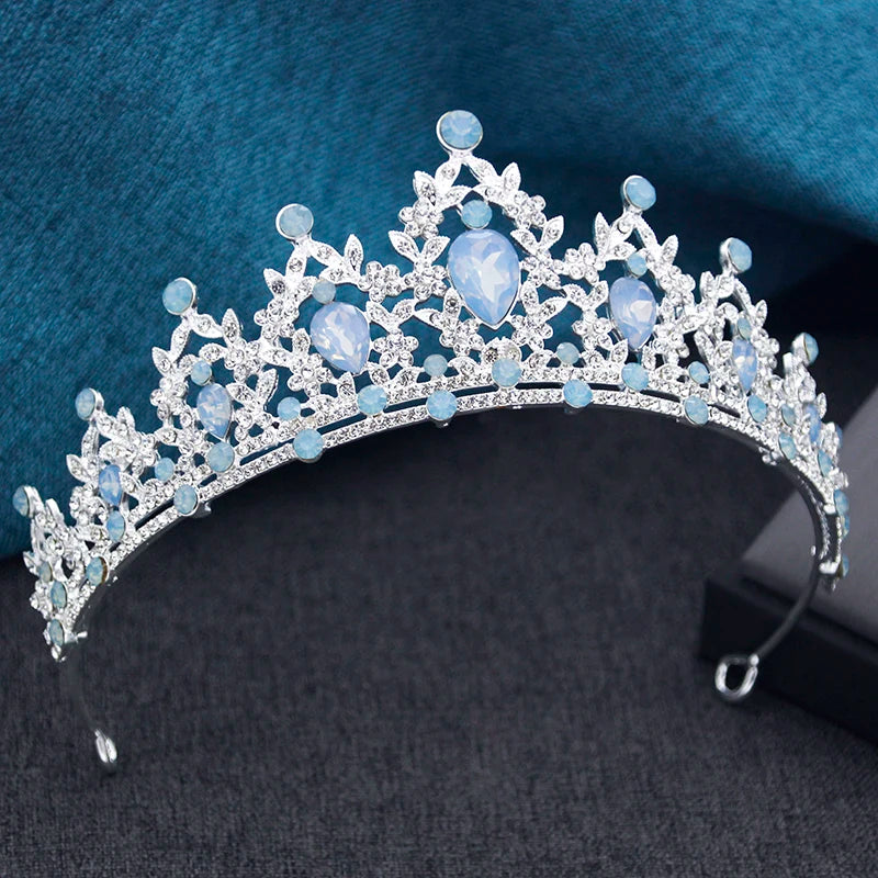 15 Colors Princess Crown Bridal Tiaras and Crowns for Women Prom Birthday Wedding Hair Jewelry Party Head Accessories