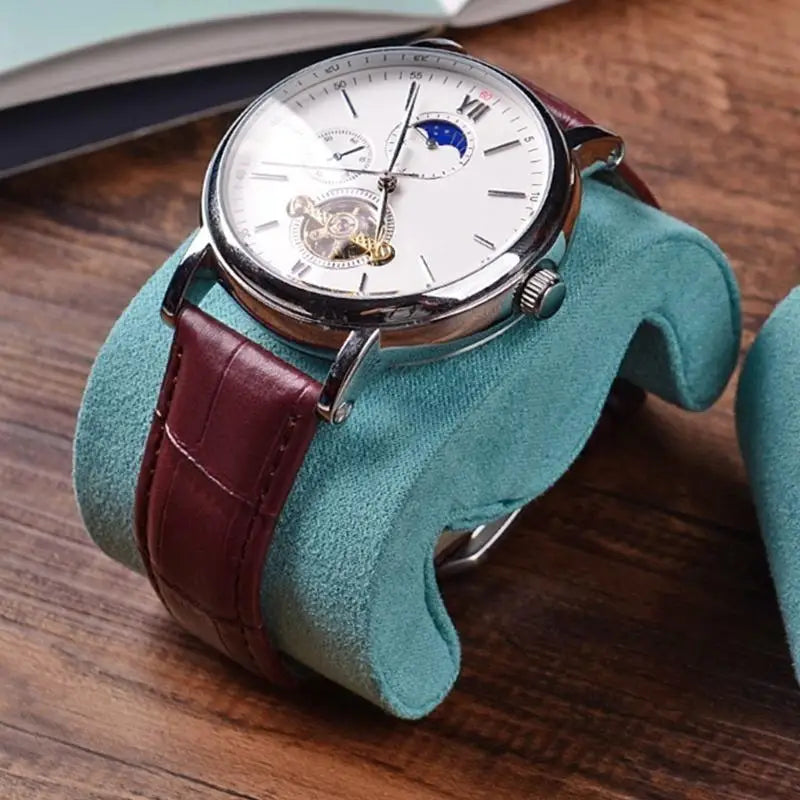31BB Watch Cushion Watch Box Pads Soft Flannelette Jewelry Display Stand Wristwatch Display Pad for Watches and Bracelets