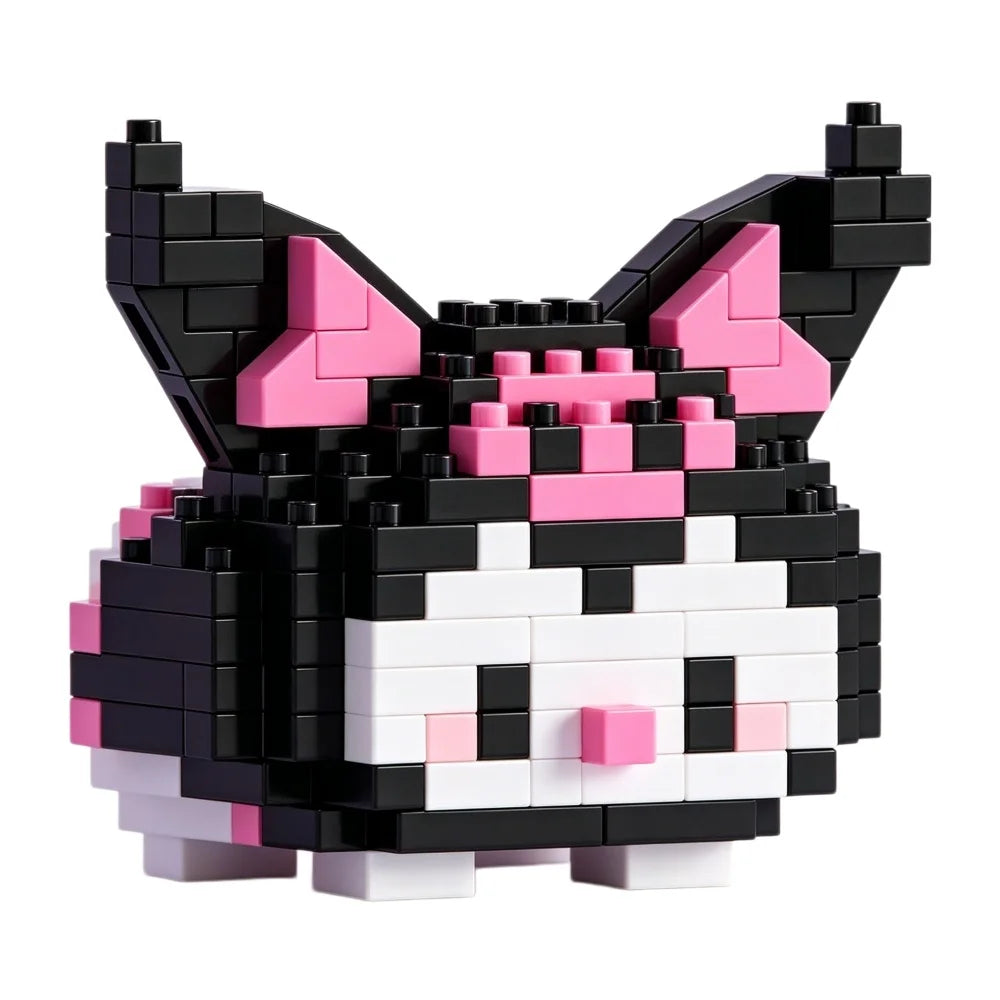 Sanrio Building Blocks – Hello Kitty & Kuromi DIY Figures