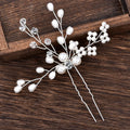 Wedding Hair Combs U Shape Pearl Hair Clips Accessories for Women Head Ornaments Jewelry Bridal Headpiece Hairstyle Design Tools