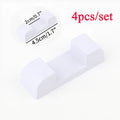3D Floating Frame PE Film Jewelry Gemstone Storage Box Free Floating Bracket Frame Membrane Ring Earring Necklace Display Case