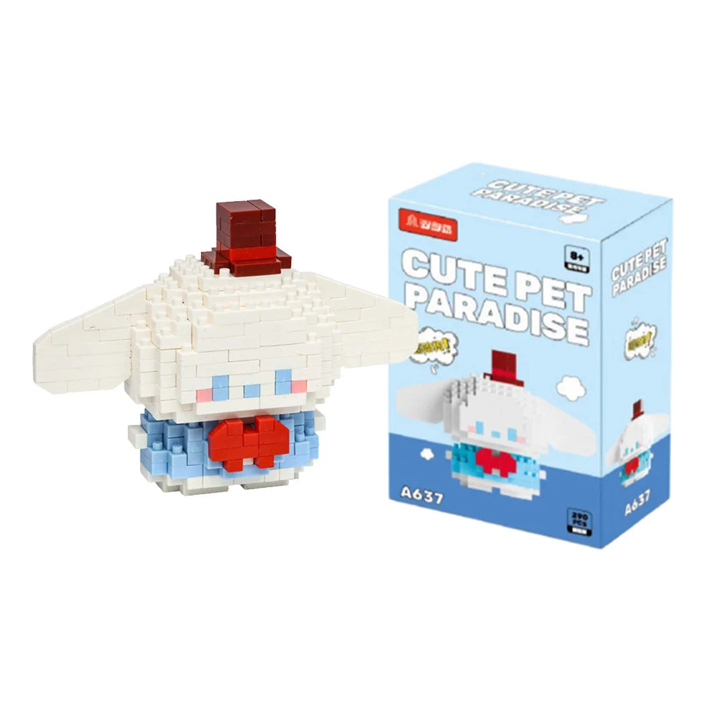 Sanrio Hello Kitty Building Blocks – Kuromi, My Melody & Cinnamoroll