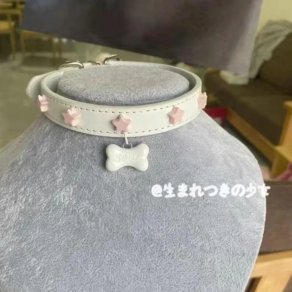 Sweet Cool Cute Bone Collar Couple Personalized Choker Spicy Girl Neck Band Punk Dog Necklace